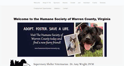 Desktop Screenshot of humanesocietywarrencounty.com